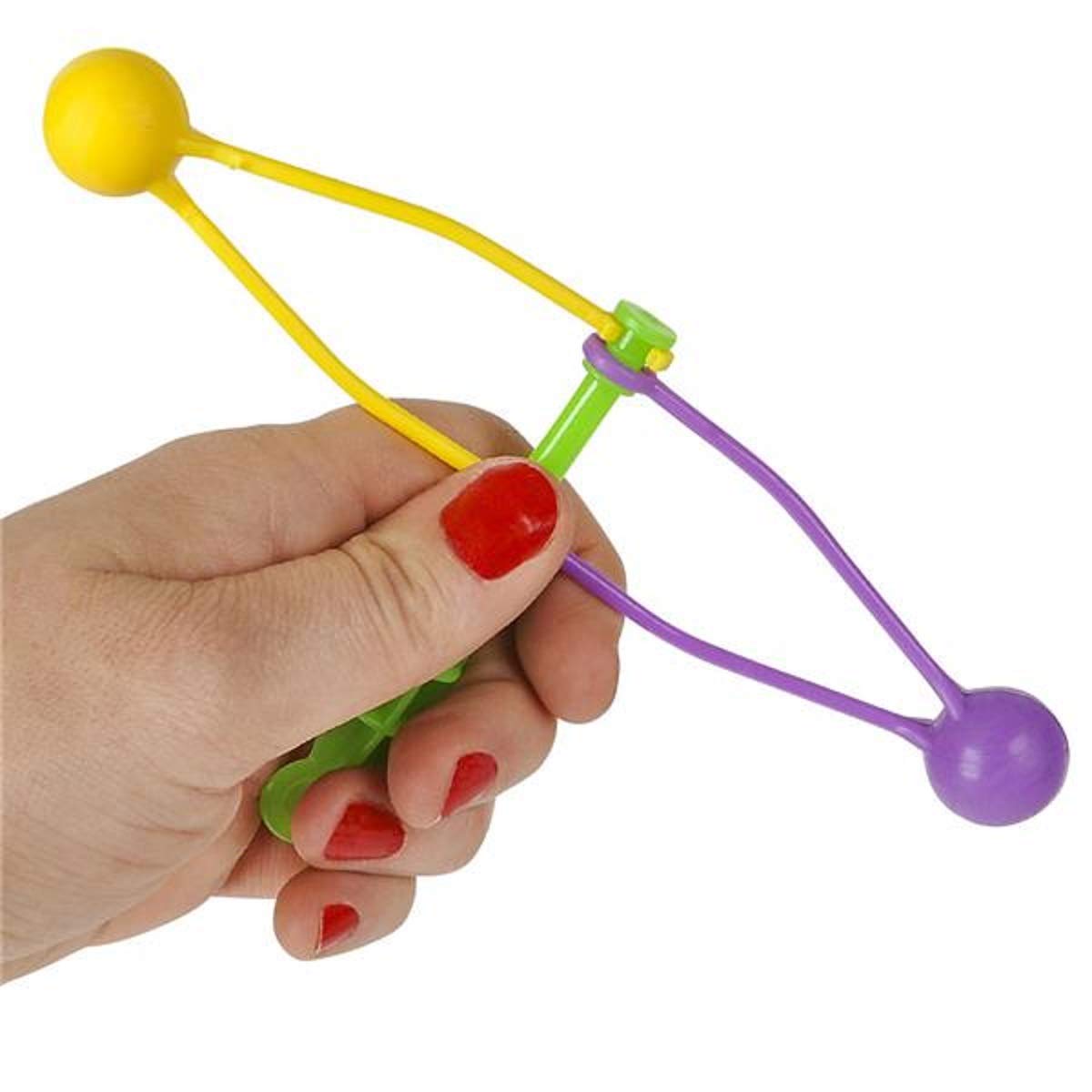 Rhode Island Novelty 4 Inch Mini Clackers, One Dozen, Clacker, Noise Maker, Ages 3+, Variety of Bright Colors