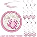 Baby Shower Decorations for Girl - Includes Matching 'Its A Girl' Banner & Balloons, Cute Photo Booth Props, Pink & White Flower Decor, and More! Perfect All in One Decoration Bundle