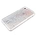uCOLOR Silver Glitter Case Compatible with iPhone SE 3 (2022)/ iPhone 8/7/6S/6/SE 2nd 2020 4.7