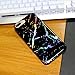 iPhone 7 Plus Case, iPhone 8 Plus Case, JIAXIUFEN Shiny Change Color Black Marble Design Black Bumper TPU Soft Rubber Silicone Cover Phone Case for Apple iPhone 7 Plus /iPhone 8 Plus