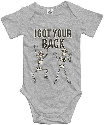 XKAWPC I Got Your Back Baby Bodysuits Newborn Onesies Patterned Short Sleeve Baby Clothes