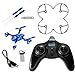 Hubsan X4 H107C 2.4G 4CH RC Quadcopter With HD 2 MP Camera RTF - (Special Royal Blue Edition - Tekstra Brands Exclusive!!)