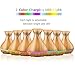 URPOWER Essential Oil Diffuser, 400ml Wood Grain Cool Mist Humidifiers Ultrasonic Aromatherapy Diffusers with 4 Timer Setting and High or Low Mist Output for Home Bedroom Baby Room Study Yoga Office