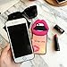 IBTS Luxury Red Lip Lipstick For iphone 4.7 5.5inch + Silicon 3D cover Phone Cases