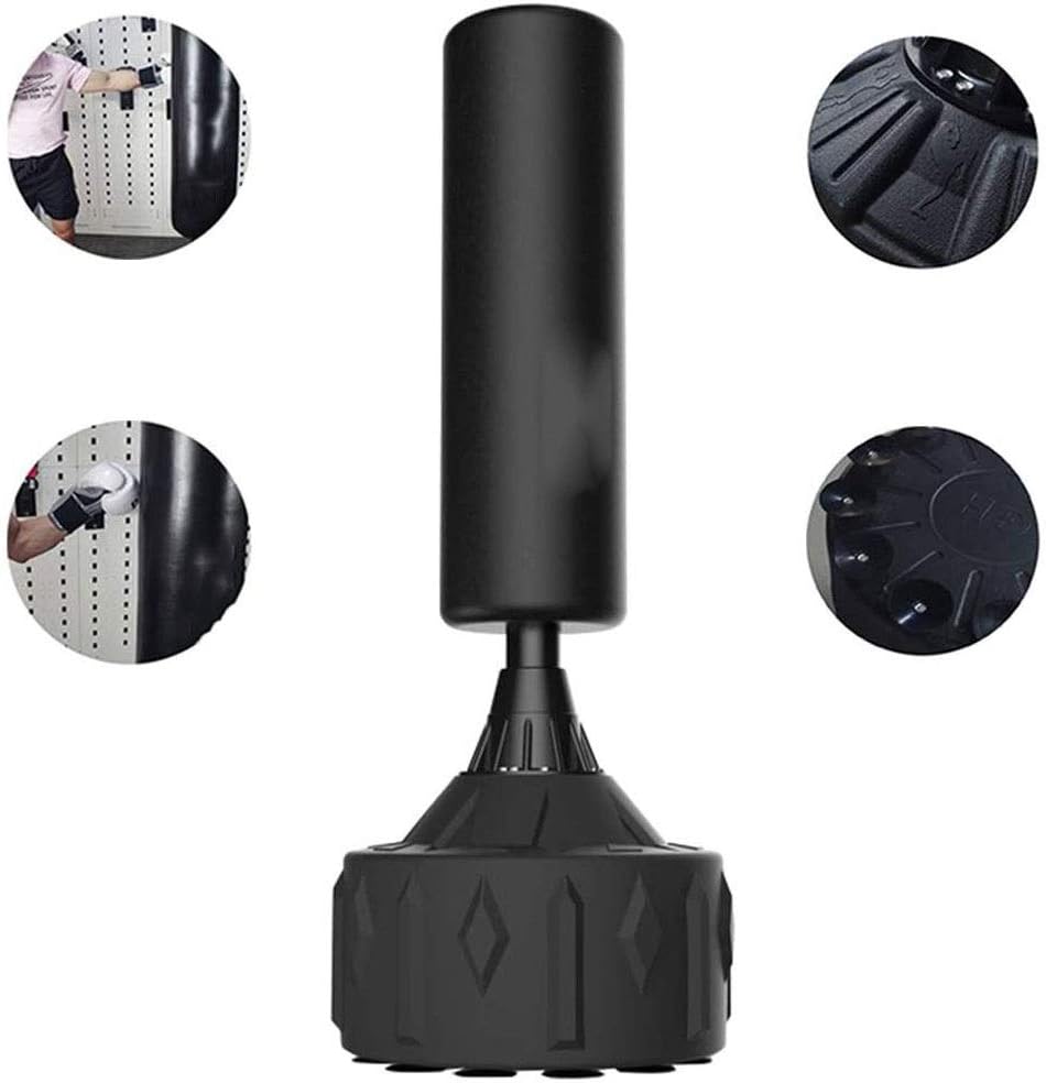 YFFSS Freestanding Punching Bag - 69" Kids Heavy Boxing Bag with Suction Cup Steel Base, Children Free Stand Kickboxing Bags Kick Punch Bag