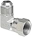 Eaton Weatherhead C5506X10 Carbon Steel SAE 37 Degree (JIC) Flare-Twin Fitting, Swivel, 90 Degree Elbow, 5/8
