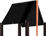 FAMKIT Playground Replacement Canopy 52x89 UV-Resistant Black view 4