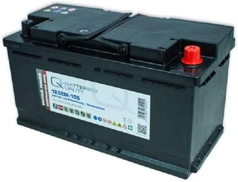 Batería de alimentación de 12 V 105 Ah para autocaravana ...