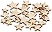 Classic Calico 2 Laser-Cut Wood Veneer Shapes-Tiny Stars