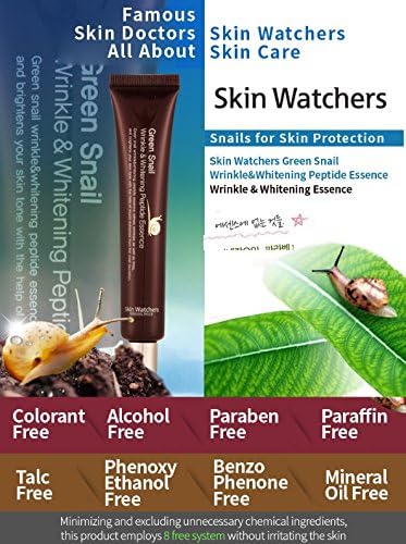 Skin Watchers green snail wrinkle &amp; whitening peptide essence 30ml / Health &amp; Beauty / Skin Care / ESSENCE / Moisturizers / personal makeup / korean beauty cosmetic