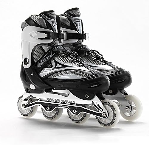 Sunkini Professional Adult Roller Skating Shoe Changeable Slalom Speed Skating Racing Skates Outdoor Adjustable Ice Skate