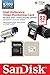 SanDisk 32GB High Endurance Video Monitoring Card (SDSDQQ-032G-G46A) Bundle for Dashcam and Surveillance Video with Adapter with (1) Everything but Stromboli (TM) Card Reader
