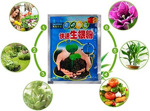 DOSILVA - Fast Rooting Powder Hormone Growing Root Seedling Germination Cutting Clone Seed