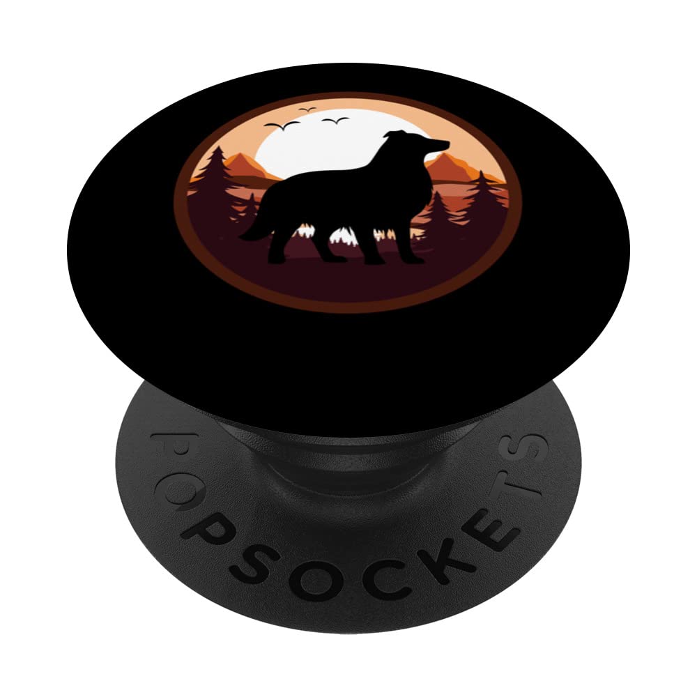 Border Collie Dog Breed PopSockets Swappable PopGrip
