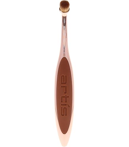 Amazon.com: Artis Elite Oval Brush 4 - Rose Gold, 1 Pc Makeup