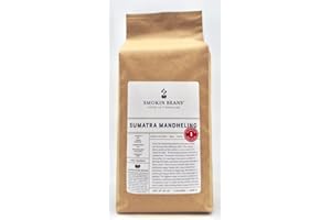 SMOKIN BEANS 5-Pound Sumatra Mandheling, Unroasted Green Arabica Coffee Beans, Fresh Current Crop Specialty Grade, Roast the Beans Yourself at Home on Your Roasting Equipment Prior to Using for Brewing Coffee