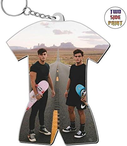 Creative Unique Dolan Hansome Twins Key Ring Key Chain
