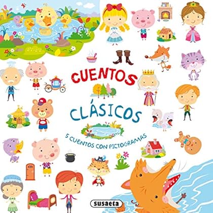 Cuentos clásicos (Cuentos clásicos con pictogramas) de Susaeta Ediciones