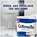 Cottonelle CleanCare Big Roll Toilet Paper (Pack of 12 Rolls), Bath Tissue, Ultra Soft Toilet Paper Rolls with Clean Ripple Texture, Sewer and Septic Safe