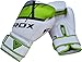 RDX Ego Boxing Gloves Muay Thai Training Professional Maya Hide Leather Sparring Punching Bag Mitts kickboxing Fighting Green 14oz