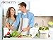 Compost Bin, 1.3 Gal Kitchen Compost Bin Countertop with Lid - Small Indoor Compost Bucket with 7 Bonus Charcoal Filters, Cream Compost Container Kitchen Pail, Recycling Caddy