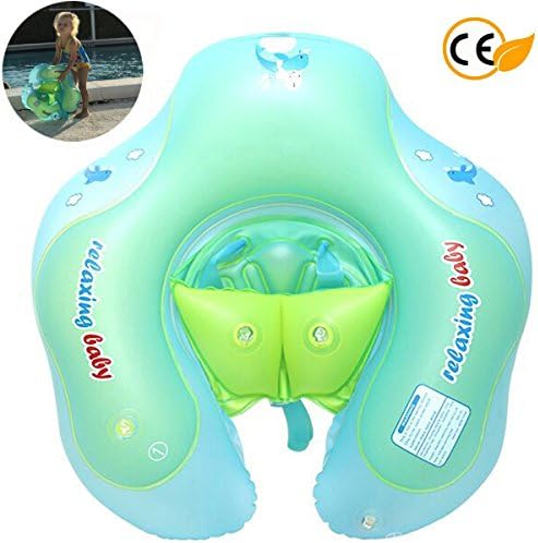 Baby Swimming Float , Baby Inflatable Swimming Float Ring Kids Swim Ring U-shape Underarm Waist Swimming Floats for Bathtub / Swimming Pool Water Play, 2-6 Years Old (X-Large)