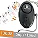2 Pack 130Db Emergency Personal Security Safety Alarms Self-Defense Electronic Device with Pripaso LED Flashlight for Woman, Children, Adventurer, as a Bag Decoration