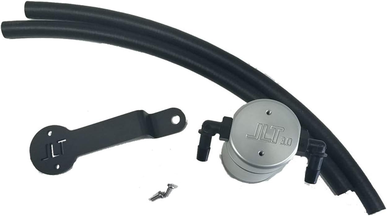 JLT Performance 3032P-C Oil Separator 3.0 Passenger Side, Clear Anodized Compatible for 2013-2019 Ford Fusion 2.0 Ecoboost and 2013-2018 Lincoln MKZ 2.0