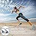 Sports Earbuds, Ear Pods Running Fitness Wired Headphones over ear Workout Earbuds with Microphone Jogging Gym Exercise Earphones for Phones working out. (BLUE)