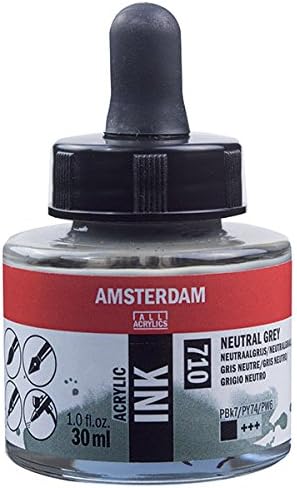 Amsterdam Acrylic Ink 30Ml Neutral Grey