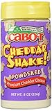 Cabot Cheddar Shake Powdered Popcorn Premium Cheddar Cheese, 8 Ounce