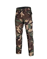 Mil-Tec Men's US BDU Ranger Trousers Woodland Size