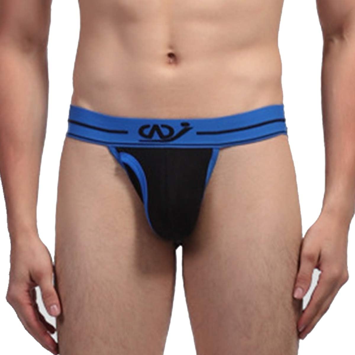 Men's Cotton Jockstrap Low Rise Stretch Athletic Supporter Sexy