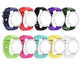 10 Colors Gear S3 Band, BeneStellar Samsung Smartwatch Replacement Band for Samsung Gear S3 Frontier / S3 Classic / Moto 360 2nd Gen 46mm (10-Pack)