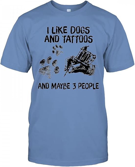 i like dogs t shirt