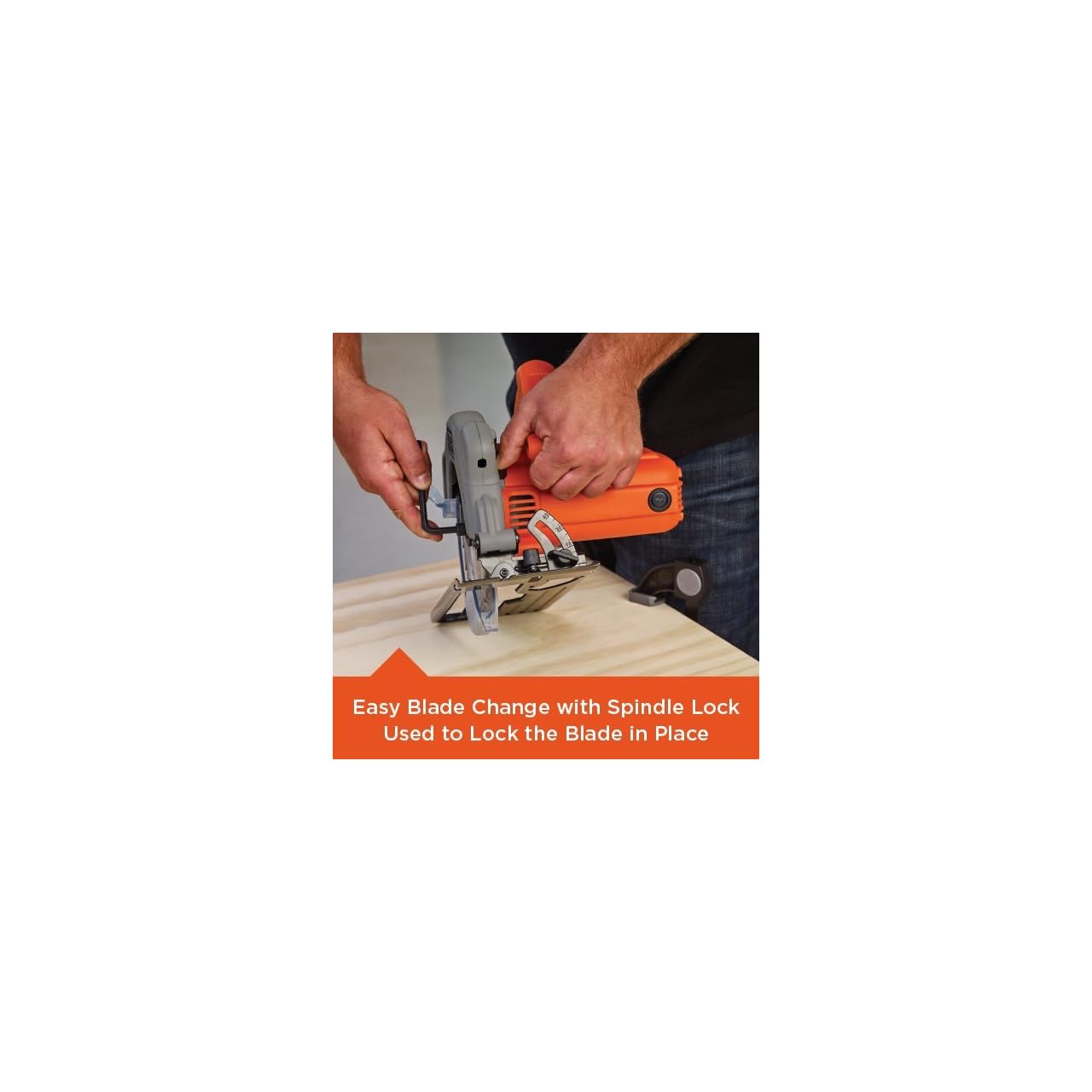 BLACK+DECKER 71/4Inch Circular Saw with Laser, 13Amp (BDECS300C