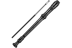 Soprano Recorder Descant Flauta Recorder 8 Hole ABS Clarinet German Style Treble flute C Key With Fingering Chart Instruction