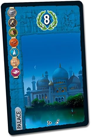 7 Wonders: 4x Palace Alternative Art Promotional Cards -Taj Mahal
