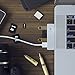 USB Type-C Hub 12 inch Macbook Adapter USBC Adapter USB C Hub Apple USB Hub Multiport USBC Adapter Type-C Accessories Combo 5-in-1 Dongle - Gift - Silver