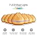 KBAYBO 400ml Humidifier Aroma Essential Oil Diffuser Ultrasonic Air with Wood Grain 7 Color Changing LED Lights for Office Home Bedroom (Light Wood)
