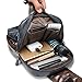 Small Blue Sling Crossbody Backpack Shoulder Bag for Men Women Vintage PU Leather CrossBody One Strap Casual Sling Backpack Cycling USB Charger