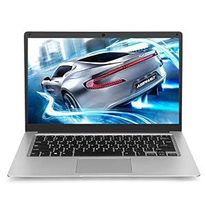 YELLYOUTH-14-inch-Laptop-with-Windows-10-Thin-and-Light-Notebook-Intel-N-Series-6GB-RAM-64GB-EMMC-with-HDMI-Bluetooth-WiFi-Silver