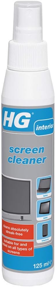HG screen cleaner 0.125L, White, 125ml