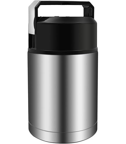 Lot De 3 Conteneurs Isothermes Isosteel - Parfaits Pour Repas à Emporter, Micro-ondes Et Lave-vaisselle