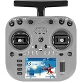 Radiomaster TX15 2.4G 16ch ExpressLRS Radio Controller (Gray Mode 2) | 3.5inch IPS Touchscreen, V5.0 Hall Gimbals ,Built-in Gyro Microphone