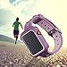 Compatible Apple Watch Band with Protector 38mm, MAIRUI Bumper Case Shockproof Rugged with Silicone Strap for Apple Watch Series 3/2/1, iWatch Sport/Edition/Nike+ (Purple)