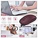 Jelly Comb 2.4G Slim Wireless Mouse with Nano Receiver, Less Noise, Portable Mobile Optical Mice for Notebook, PC, Laptop, Computer MS001 (Wine Red)