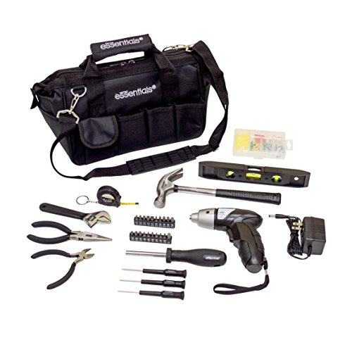 Essentials 7200 Around-The-House Tool Kit (34 Piece), Black