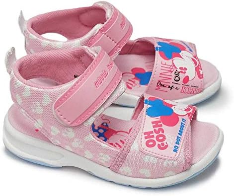 ディズニー サンダル キッズ ミニー ｃ1232 子供靴 マジック式 スポーツサンダル 女の子 Disney Minniemouse Tarunniketanpublicschool Com