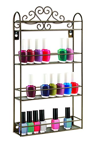 Wall Mounted Or Standing Nail Polish Display Rack Desertcart